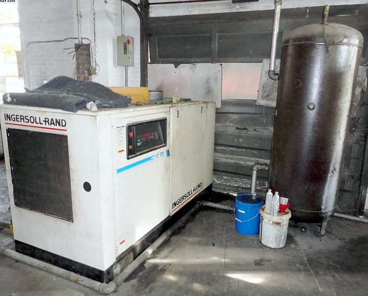 INGERSOL RAND HPE-50 Air Compressor, 50 hp, 140 psi operating,